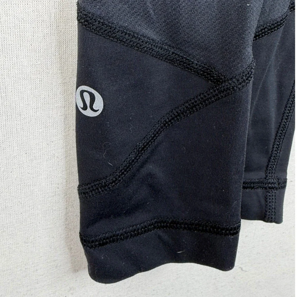Lululemon Ankle Length Leggings size 8 Black - Picture 3 of 7